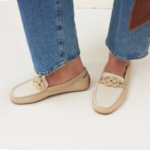 Rothy’s The Braid Driver in Cappuccino 7.5